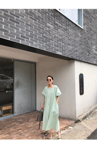 Load image into Gallery viewer, Women Solid Color Dresses Wholesale 220307471
