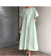 Load image into Gallery viewer, Women Solid Color Dresses Wholesale 220307471
