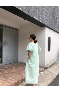 Load image into Gallery viewer, Women Solid Color Dresses Wholesale 220307471
