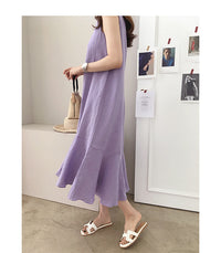 Load image into Gallery viewer, Women Solid Color Dresses Wholesale 220307474
