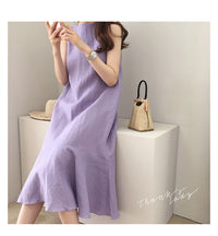 Load image into Gallery viewer, Women Solid Color Dresses Wholesale 220307474
