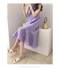 Load image into Gallery viewer, Women Solid Color Dresses Wholesale 220307474
