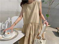 Load image into Gallery viewer, Women Solid Color Dresses Wholesale 220307475
