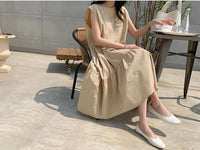 Load image into Gallery viewer, Women Solid Color Dresses Wholesale 220307475
