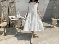 Load image into Gallery viewer, Women Solid Color Dresses Wholesale 220307475
