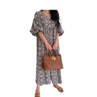 Load image into Gallery viewer, Women Print Beach Dresses Wholesale 220307500
