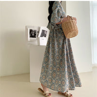 Load image into Gallery viewer, Women Print Beach Dresses Wholesale 220307500
