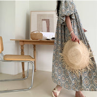 Load image into Gallery viewer, Women Print Beach Dresses Wholesale 220307500
