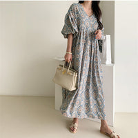 Load image into Gallery viewer, Women Print Beach Dresses Wholesale 220307500
