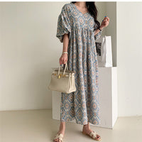 Load image into Gallery viewer, Women Print Beach Dresses Wholesale 220307500
