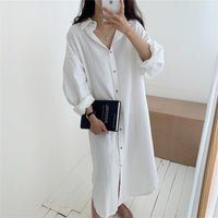 Load image into Gallery viewer, Women Solid Color Dresses Wholesale 220307505
