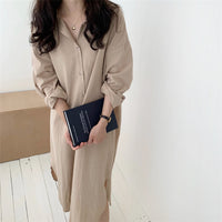 Load image into Gallery viewer, Women Solid Color Dresses Wholesale 220307505
