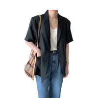 Load image into Gallery viewer, Women Solid Color Blazers Jackets Outwears Wholesale 220307508
