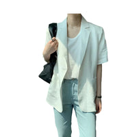 Load image into Gallery viewer, Women Solid Color Blazers Jackets Outwears Wholesale 220307508
