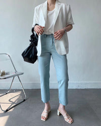 Load image into Gallery viewer, Women Solid Color Blazers Jackets Outwears Wholesale 220307508
