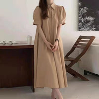 Load image into Gallery viewer, Women Solid Color Dresses Wholesale 22030754
