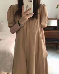 Load image into Gallery viewer, Women Solid Color Dresses Wholesale 22030754
