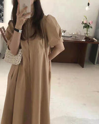 Load image into Gallery viewer, Women Solid Color Dresses Wholesale 22030754
