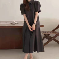 Load image into Gallery viewer, Women Solid Color Dresses Wholesale 22030754
