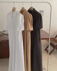 Load image into Gallery viewer, Women Solid Color Dresses Wholesale 22030754
