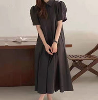 Load image into Gallery viewer, Women Solid Color Dresses Wholesale 22030754
