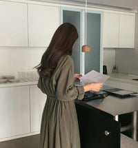 Load image into Gallery viewer, Women Solid Color Dresses Wholesale 220307586
