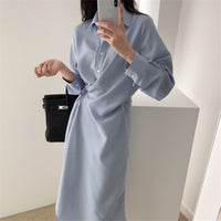 Load image into Gallery viewer, Women Solid Color Dresses Wholesale 220307589
