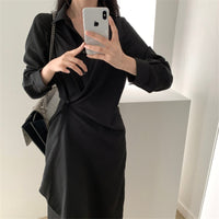 Load image into Gallery viewer, Women Solid Color Dresses Wholesale 220307589
