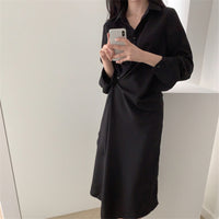 Load image into Gallery viewer, Women Solid Color Dresses Wholesale 220307589
