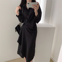 Load image into Gallery viewer, Women Solid Color Dresses Wholesale 220307589
