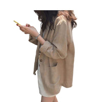 Load image into Gallery viewer, Women Solid Color Blazers Wholesale 220307601
