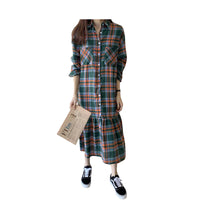 Load image into Gallery viewer, Women Checked Dresses Wholesale 220307643
