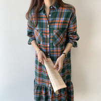 Load image into Gallery viewer, Women Checked Dresses Wholesale 220307643
