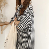 Load image into Gallery viewer, Women Checked Dresses Wholesale 220307644
