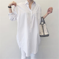 Load image into Gallery viewer, Women Solid Color Blouses Wholesale 220307652
