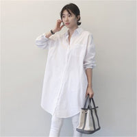 Load image into Gallery viewer, Women Solid Color Blouses Wholesale 220307652
