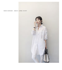 Load image into Gallery viewer, Women Solid Color Blouses Wholesale 220307652
