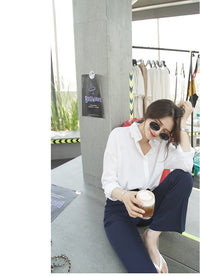 Load image into Gallery viewer, Women Solid Color Blouses Wholesale 220307658
