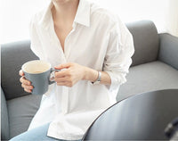 Load image into Gallery viewer, Women Solid Color Blouses Wholesale 220307659
