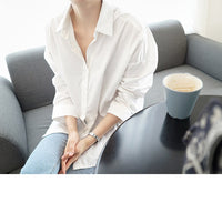 Load image into Gallery viewer, Women Solid Color Blouses Wholesale 220307659
