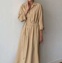 Load image into Gallery viewer, Women Solid Color Ribbon Dresses Wholesale 220307660
