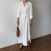 Load image into Gallery viewer, Women Solid Color Ribbon Dresses Wholesale 220307660
