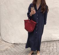 Load image into Gallery viewer, Women Solid Color Dresses Wholesale 220307662
