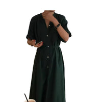 Load image into Gallery viewer, Women Solid Color Dresses Wholesale 220307666
