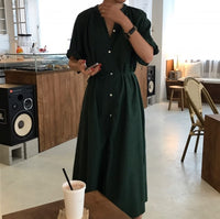 Load image into Gallery viewer, Women Solid Color Dresses Wholesale 220307666
