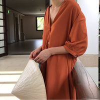 Load image into Gallery viewer, Women Solid Color Dresses Wholesale 220307666
