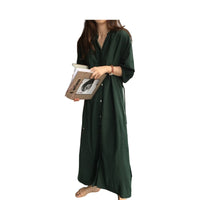 Load image into Gallery viewer, Women Solid Color Ribbon Dresses Wholesale 220307669
