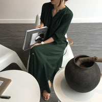 Load image into Gallery viewer, Women Solid Color Ribbon Dresses Wholesale 220307669
