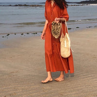 Load image into Gallery viewer, Women Solid Color Ribbon Dresses Wholesale 220307669
