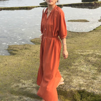 Load image into Gallery viewer, Women Solid Color Ribbon Dresses Wholesale 220307669
